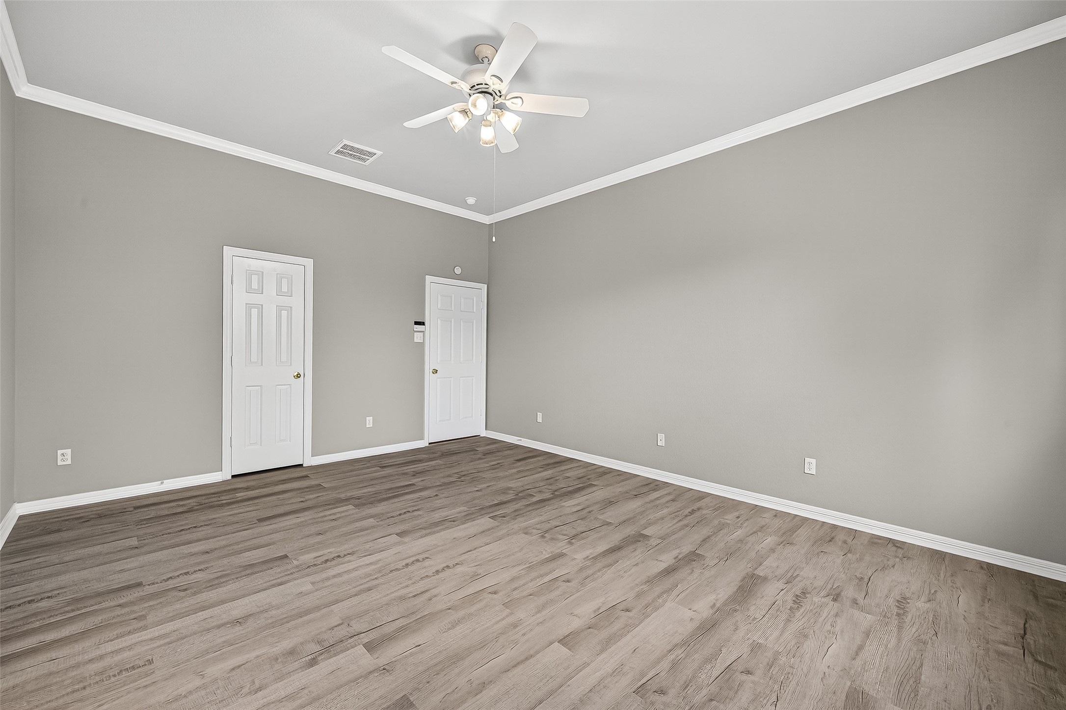 17230 Valhallah Way Houston, TX 77095 - Photo 47 of 48 a view of an empty room with wooden floor