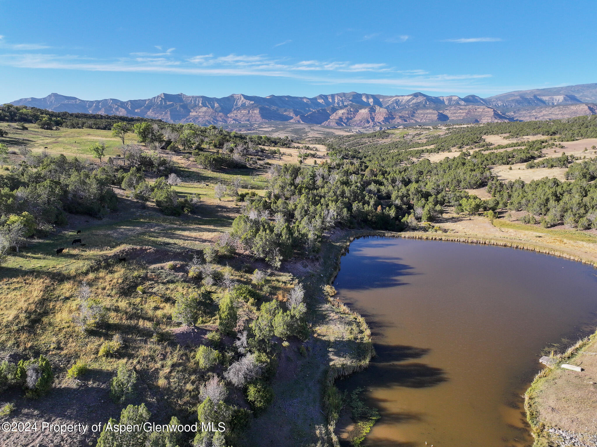 56106 Me Road Collbran, CO 81624 - Photo 7 of 34 a view of a city with mountains in the background