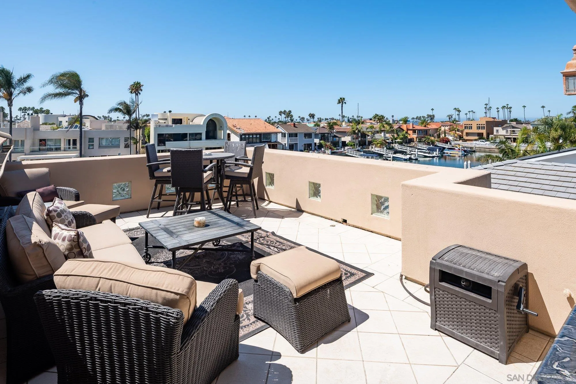 24 Sandpiper Strand Coronado, CA 92118 - Photo 32 of 56 a view of roof deck with seating space