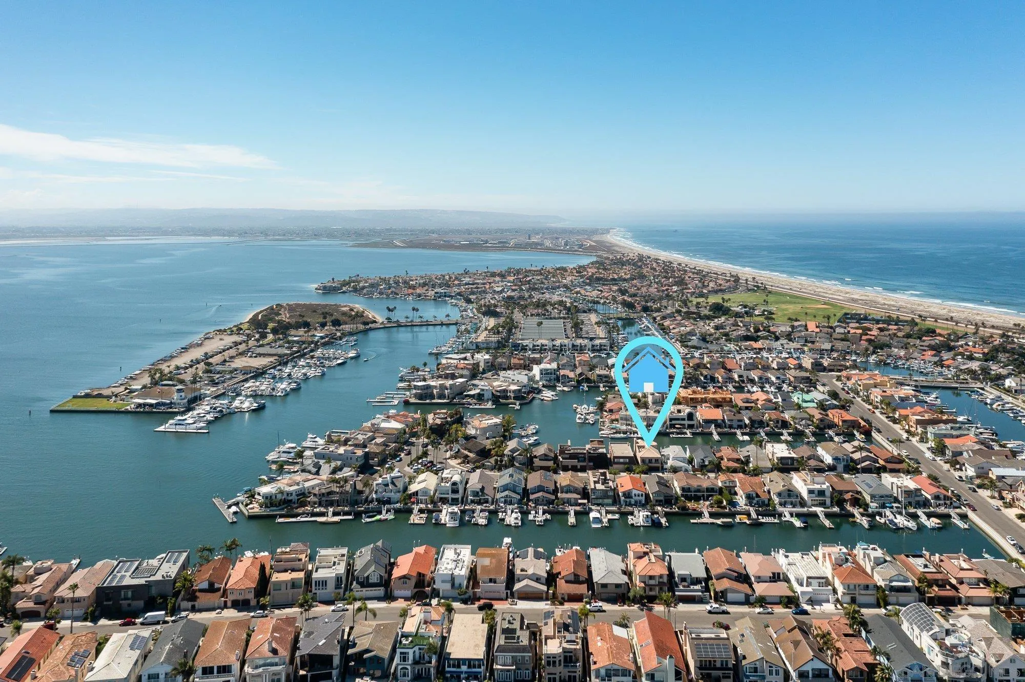 24 Sandpiper Strand Coronado, CA 92118 - Photo 50 of 56 an aerial view of a city