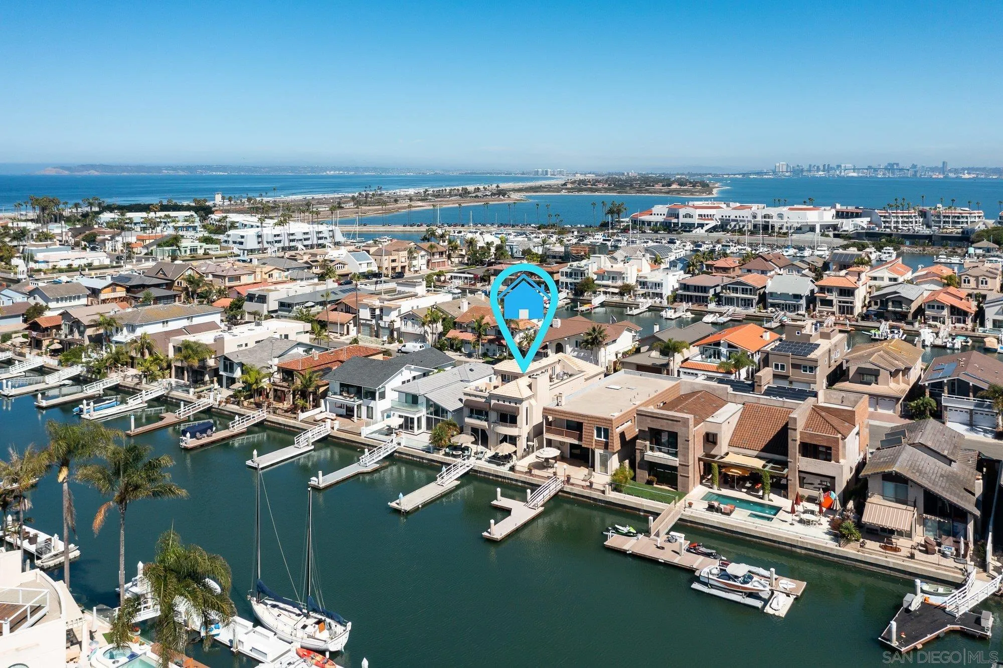 24 Sandpiper Strand Coronado, CA 92118 - Photo 55 of 56 an aerial view of multiple house