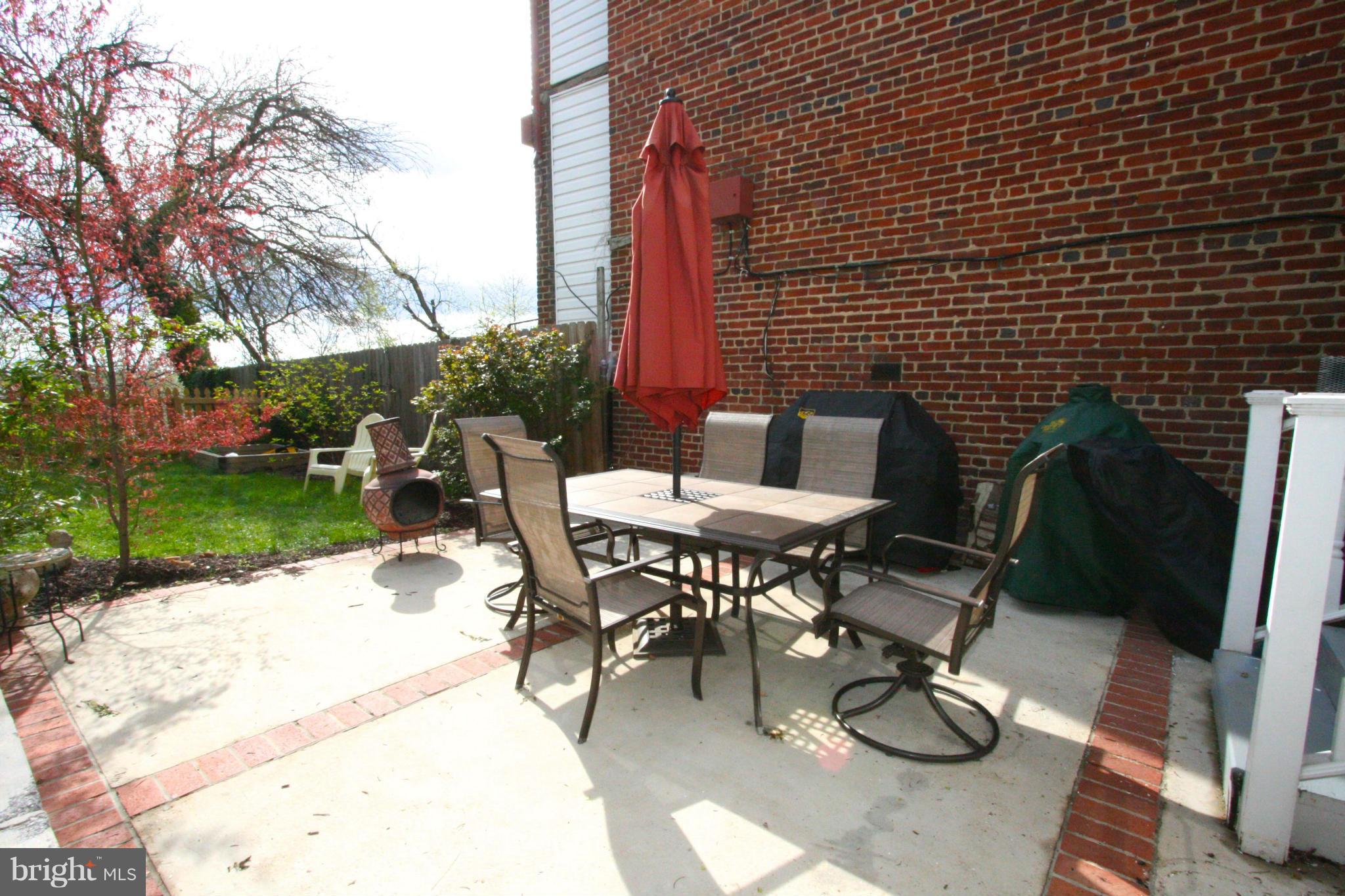 2017 2nd Street Northeast Washington, DC 20002 - Photo 23 of 23 a backyard of a house with table and chairs