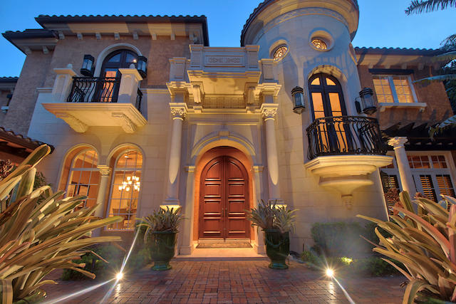 17139 Ave Le Rivage Boca Raton, FL 33496 - Photo 86 of 106 Nightime Lighting