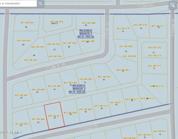 $20,000 | 0 West Norma Street, Unit 63, Gila Bend, AZ 85337