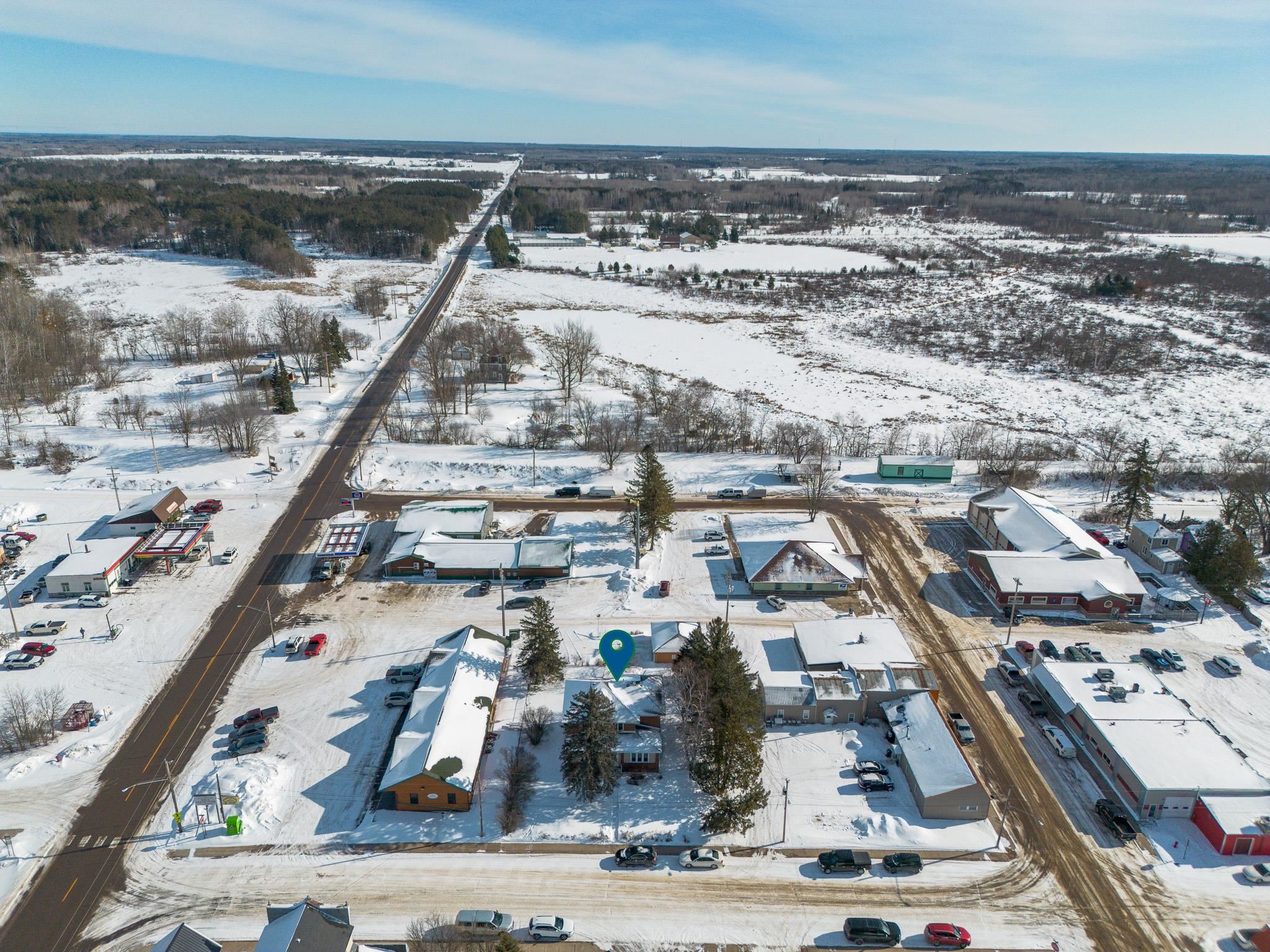 6494 School Street Finlayson, MN 55735 - Photo 31 of 32 View of snowy aerial view