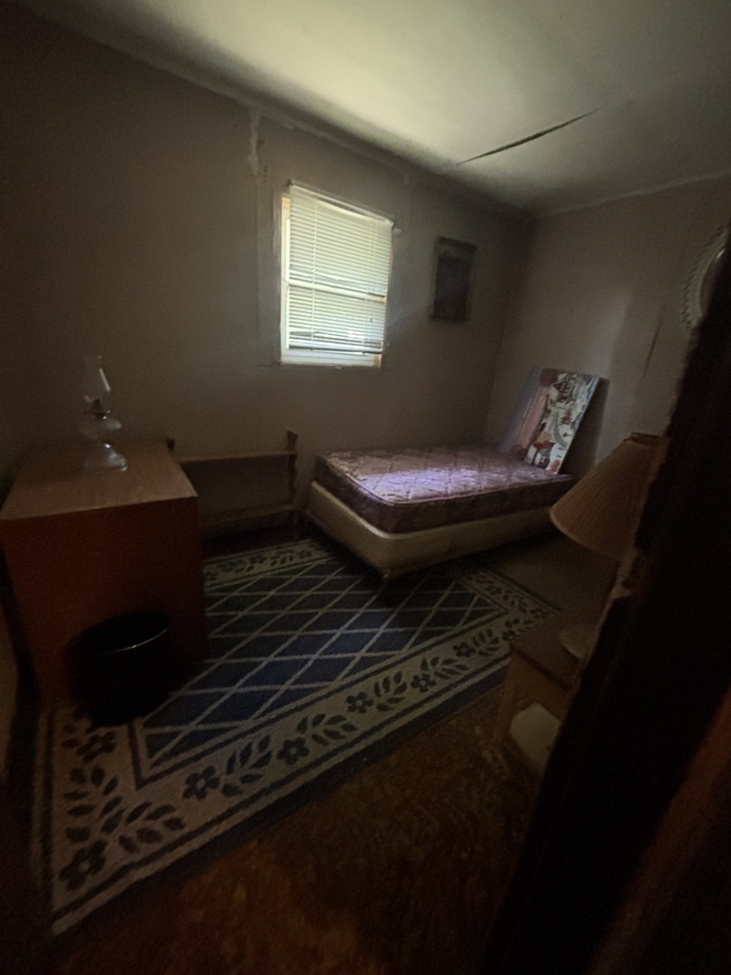 2458 South 12600E Road Pembroke Township, IL 60958 - Photo 11 of 16 a living room with furniture a window and a fireplace