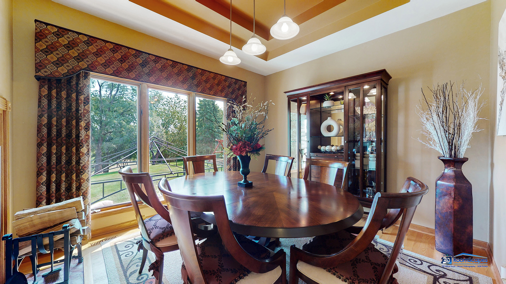 7202 Lone Oak Road Spring Grove, IL 60081 - Photo 17 of 59 a view of a dining room with furniture window and outside view