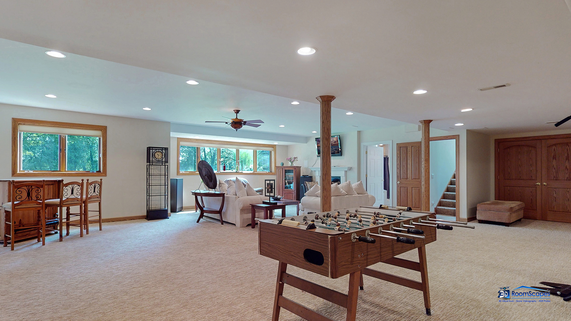 7202 Lone Oak Road Spring Grove, IL 60081 - Photo 34 of 59 a living room with furniture and a large window