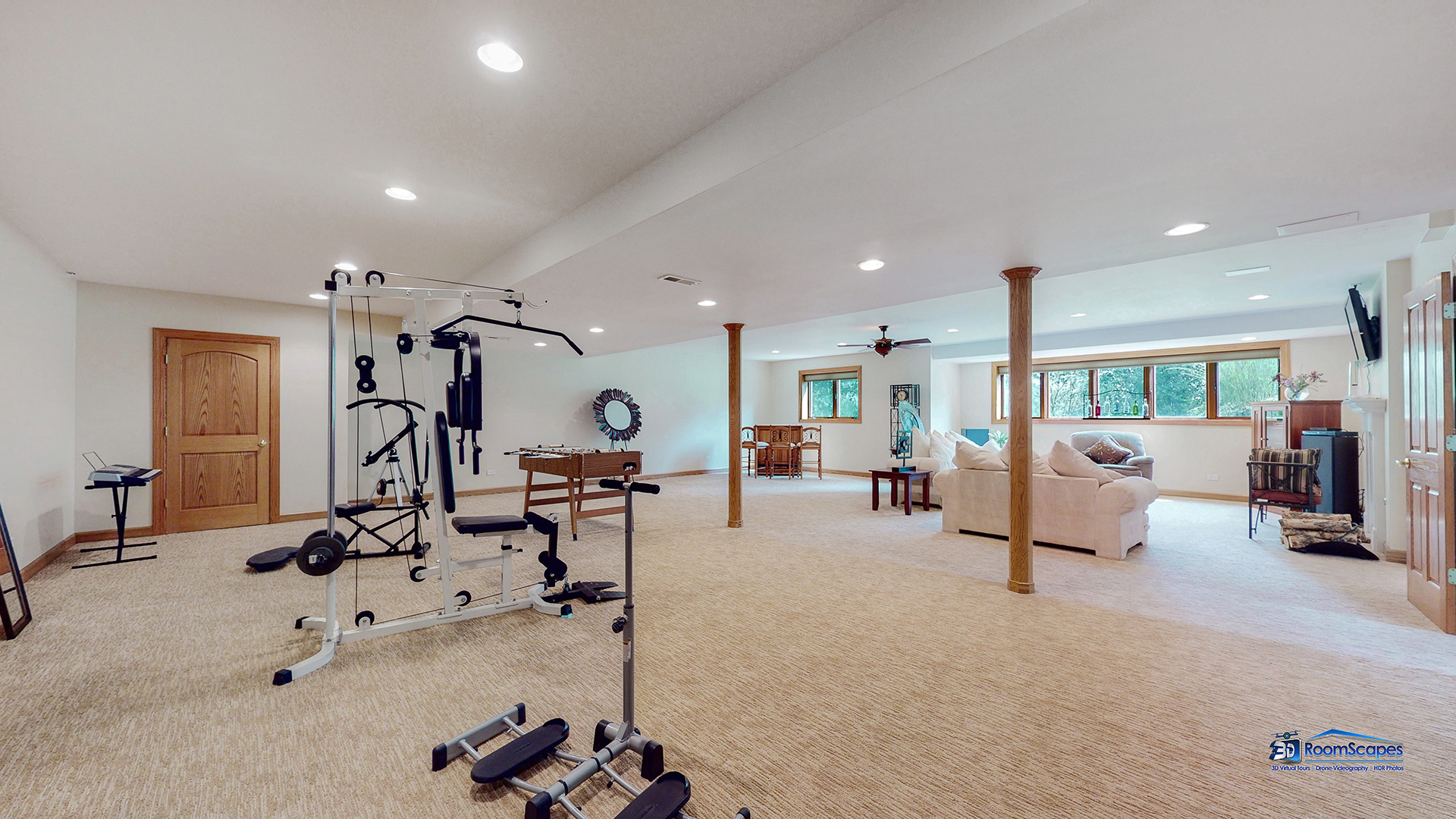 7202 Lone Oak Road Spring Grove, IL 60081 - Photo 37 of 59 a view of a room with gym equipment