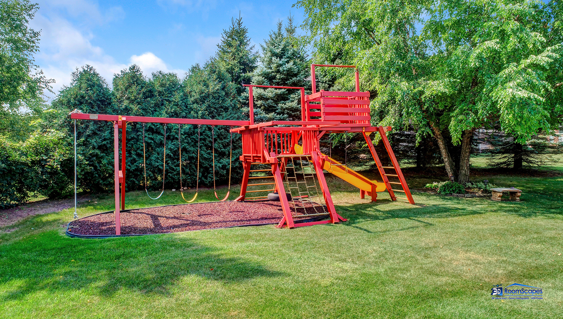 7202 Lone Oak Road Spring Grove, IL 60081 - Photo 46 of 59 a view of a park with a slide