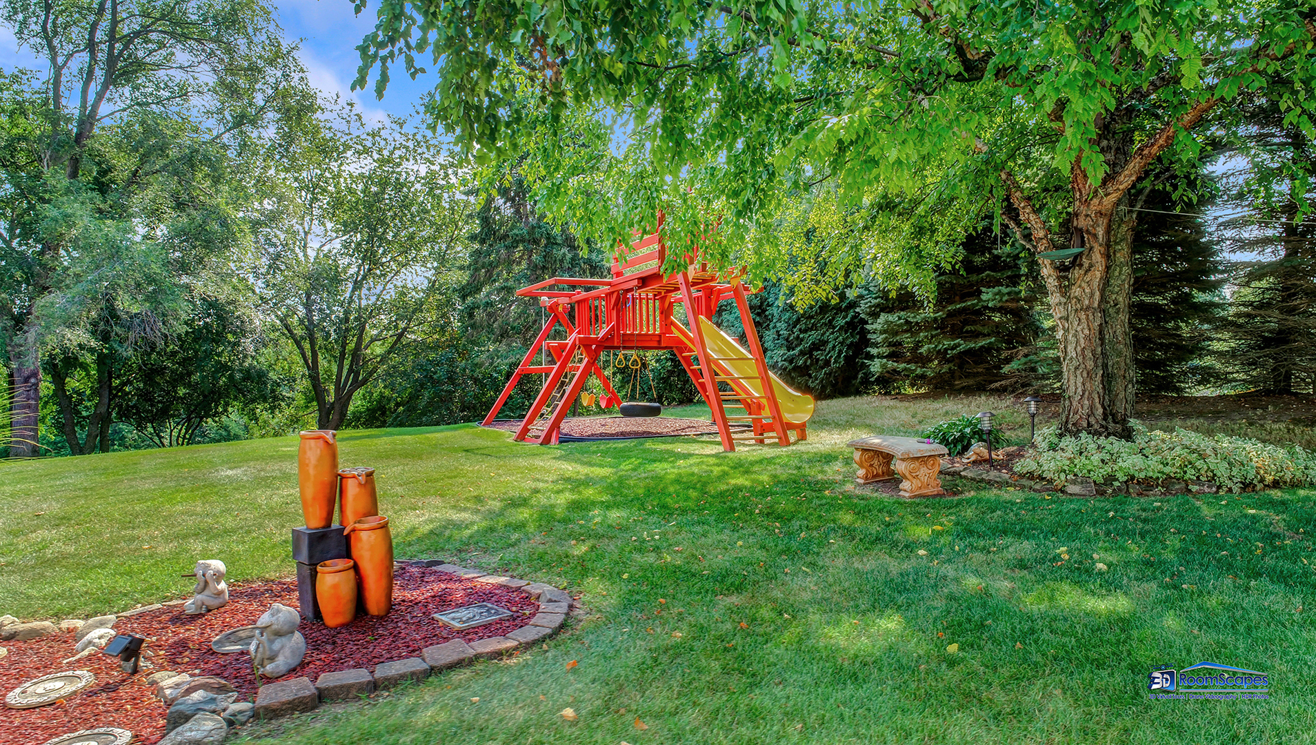 7202 Lone Oak Road Spring Grove, IL 60081 - Photo 47 of 59 a view of a park with large trees