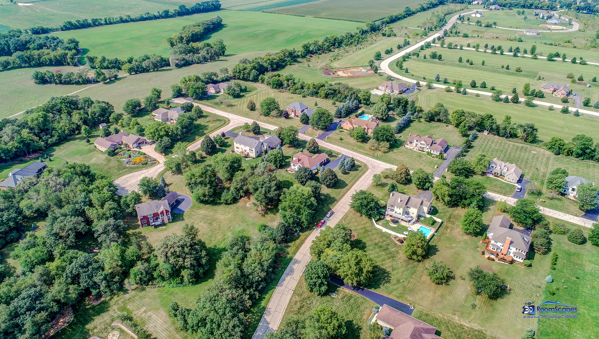 7202 Lone Oak Road Spring Grove, IL 60081 - Photo 57 of 59 an aerial view of a city