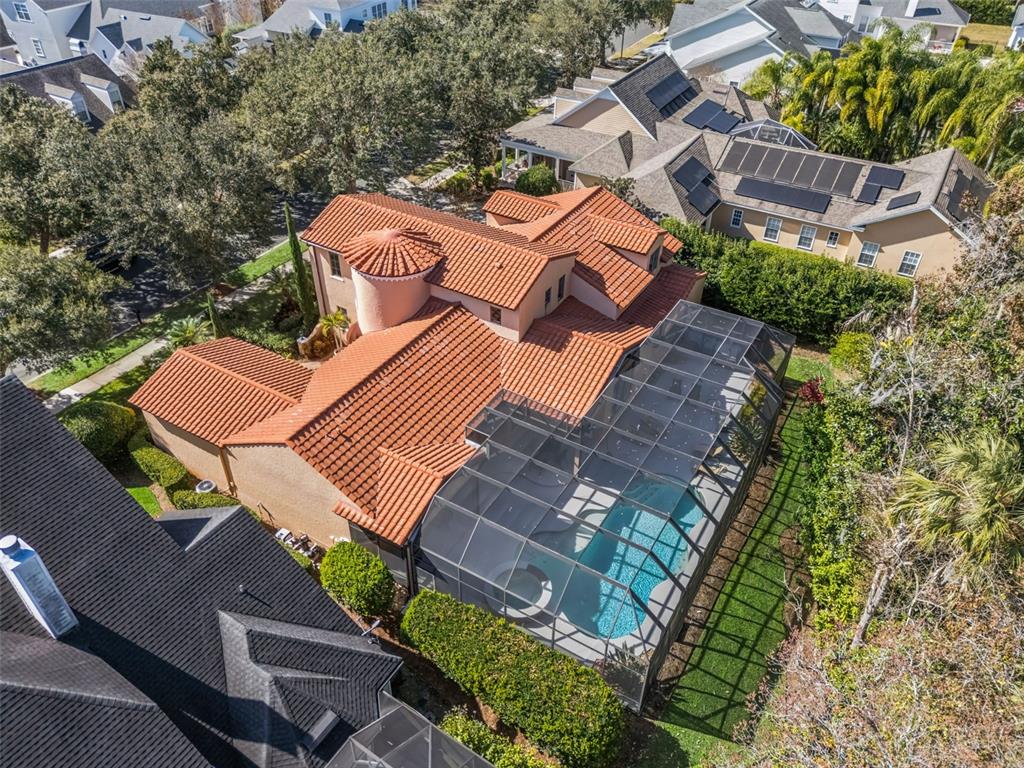 799 Oak Shadows Road Celebration, FL 34747 - Photo 55 of 97 an aerial view of residential houses with outdoor space