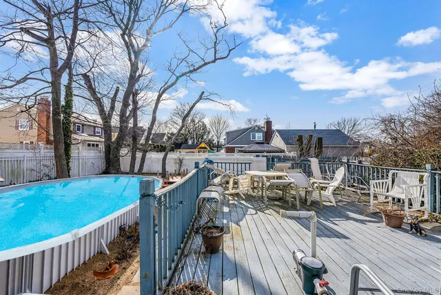 a view of a city with iron deck