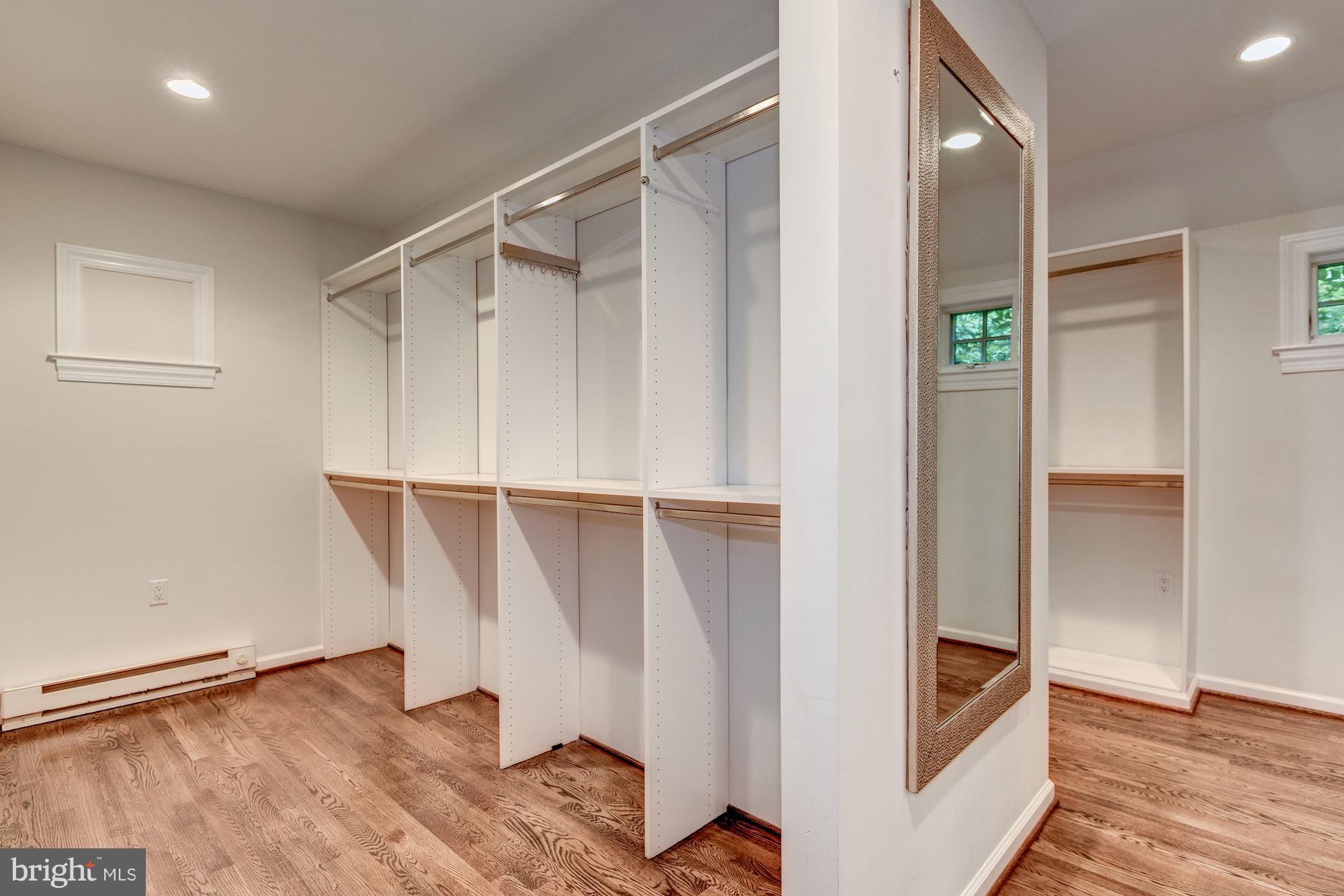 3750 Fordham Road Northwest Washington, DC 20016 - Photo 14 of 30 Bedroom (Master) with His and Hers Walk-In Closet