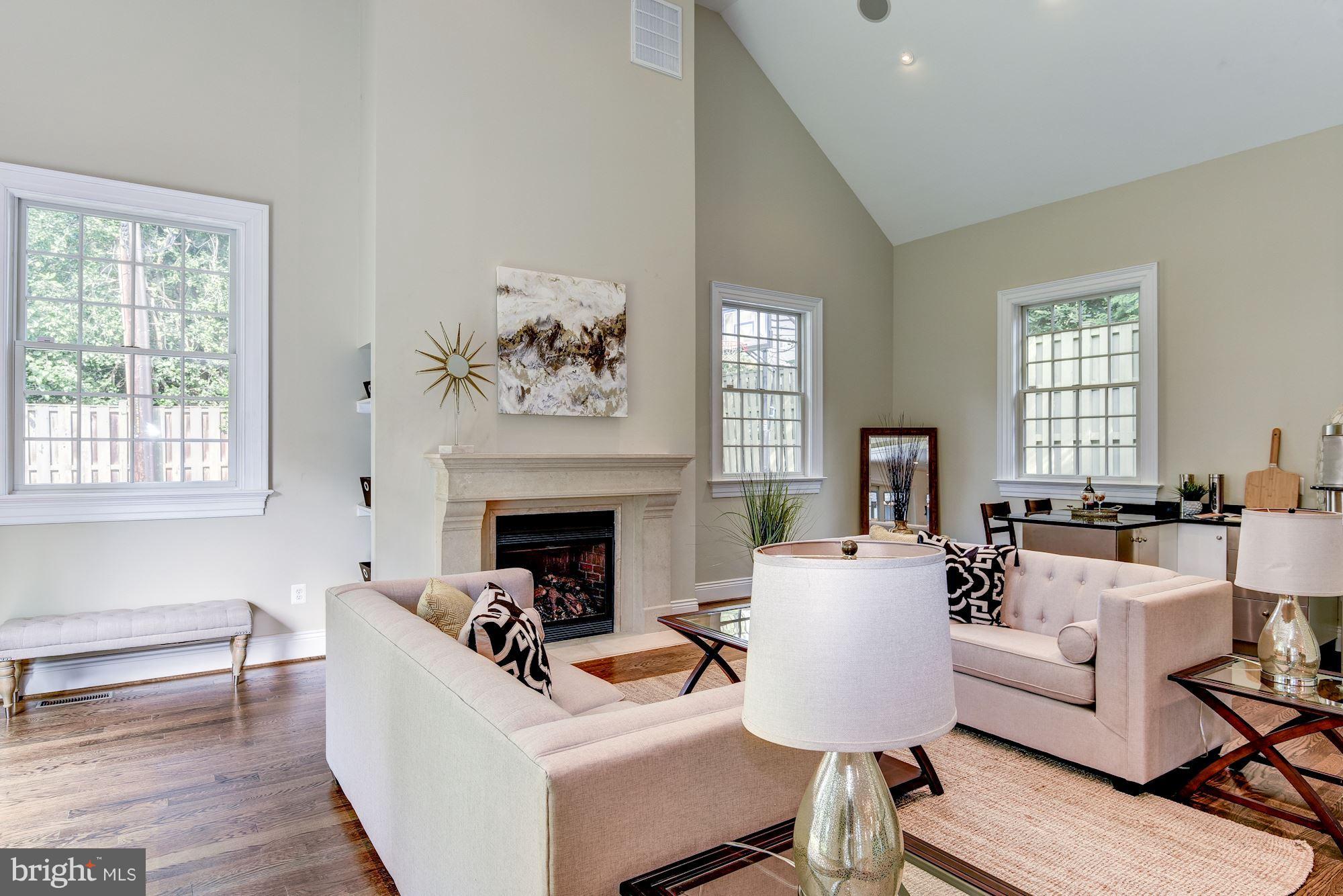 3750 Fordham Road Northwest Washington, DC 20016 - Photo 9 of 30 Family Room / Great Room with Cathedral Ceilings