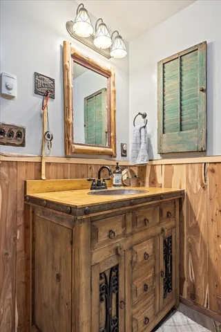 a view of a chairs and tables in patio