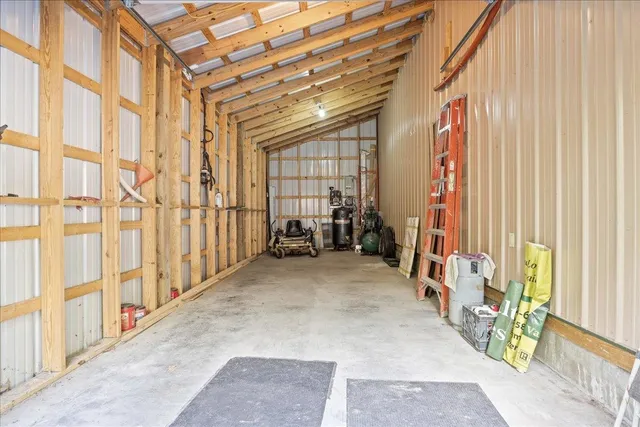 a view of an outdoor space and mountain view