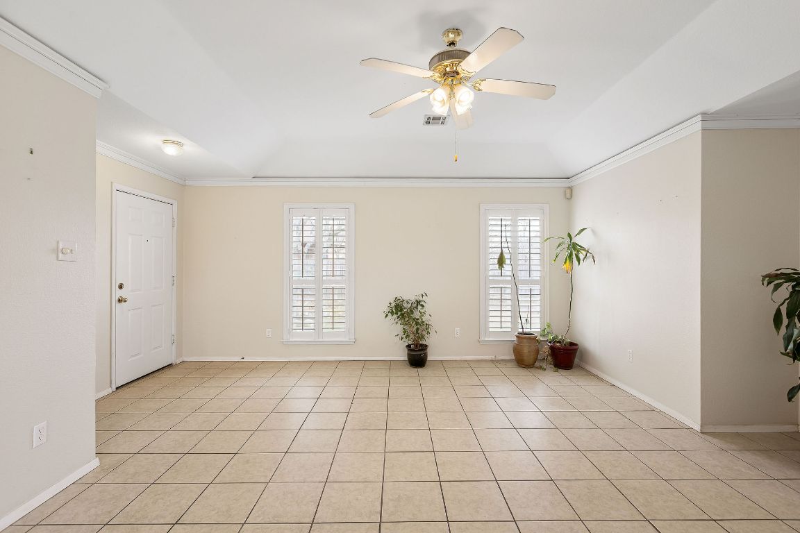 112 Amherst Court Kyle, TX 78640 - Photo 6 of 38 a view of an empty room and window