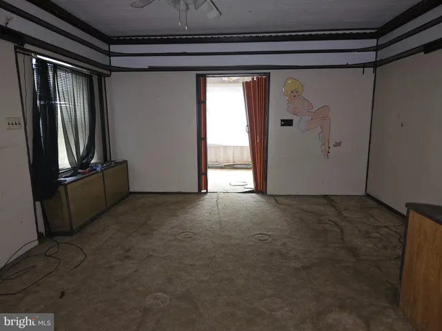 a view of empty room
