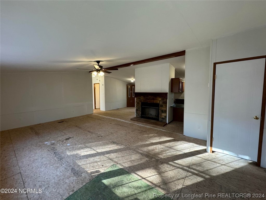 2352 County Line Road Cameron, NC 28326 - Photo 38 of 38 a view of empty room with a fireplace