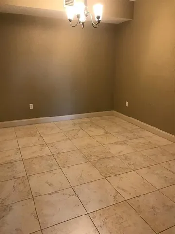 a view of empty room