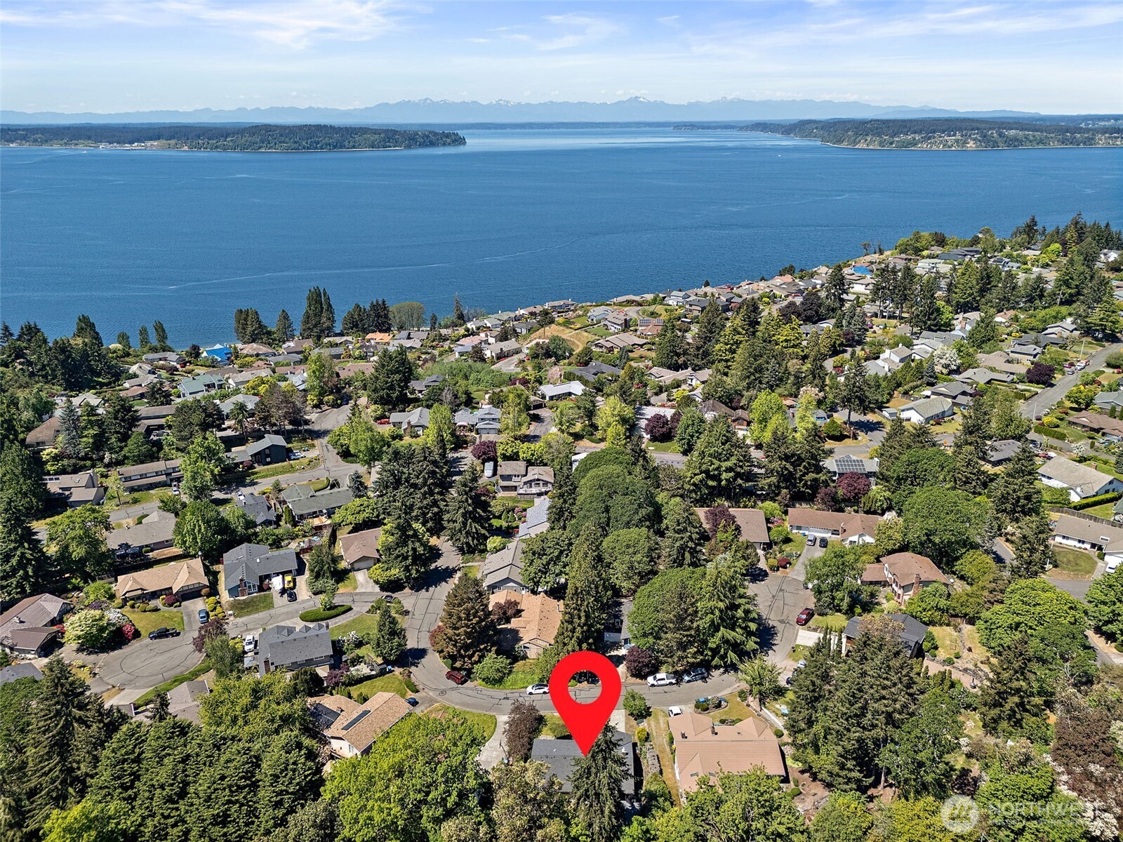 112 Lila Street Steilacoom, WA 98388 - Photo 1 of 37 a view of outdoor space and ocean view