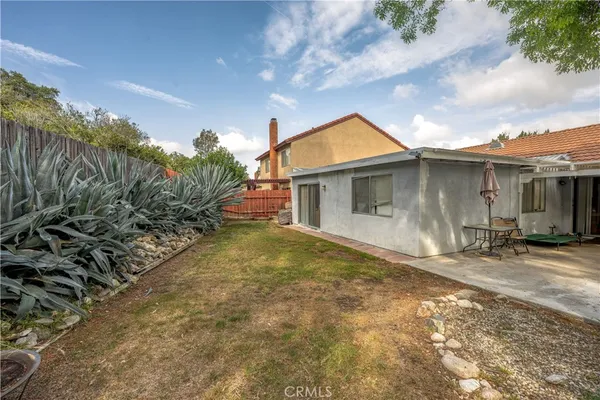a view of a house with patio