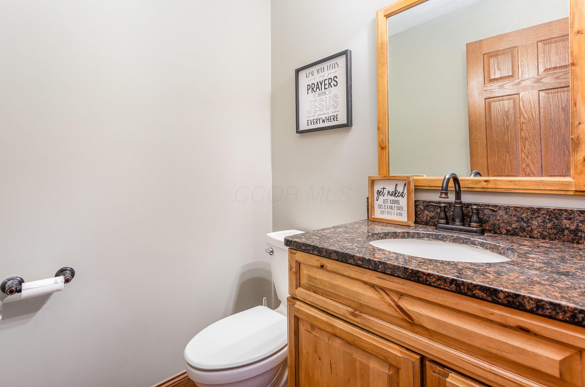 4654 North County Line Road Sunbury, OH 43074 - Photo 14 of 41 Half bathroom