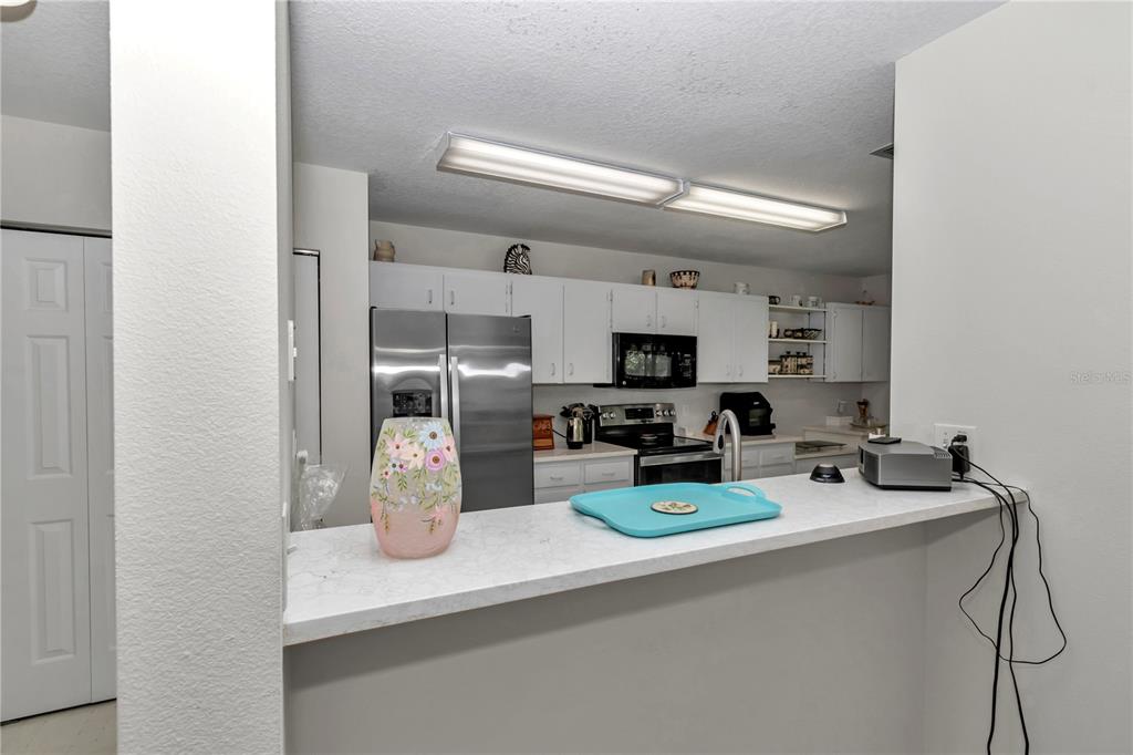 8342 Southwest 65th Avenue Ocala, FL 34476 - Photo 10 of 40 a kitchen with a refrigerator and a sink