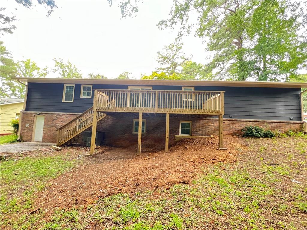 2838 The Meadows Way College Park, GA 30349 - Photo 10 of 10 a view of a house with a yard