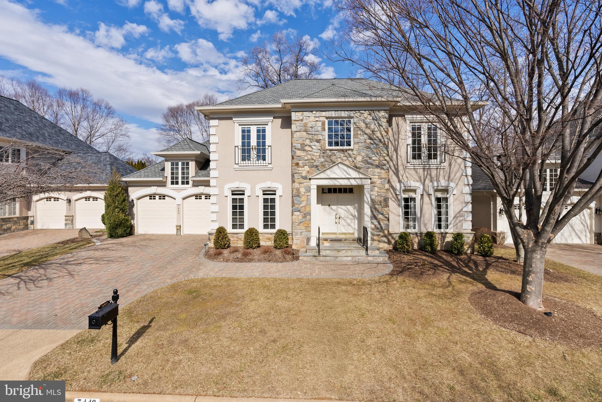 7440 Old Maple Square McLean, VA 22102 - Photo 1 of 1 a view of a yard with a house and sitting space
