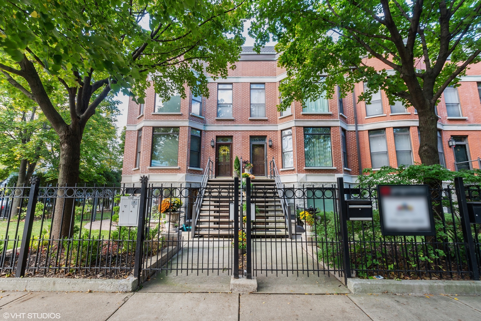 front view of a house with a porch