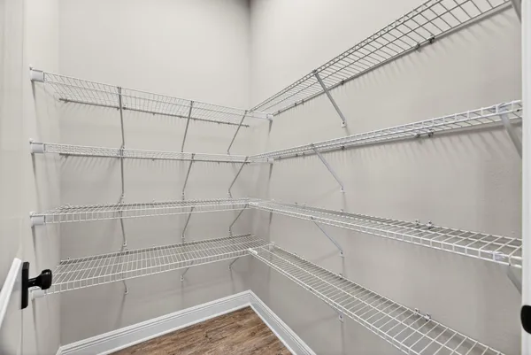 a view of a closet