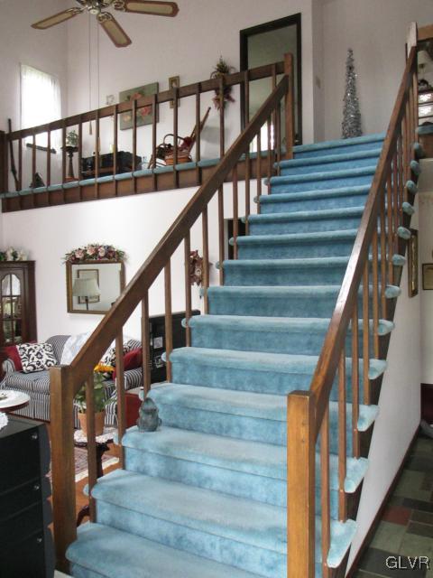317 Filetown Road Nazareth, PA 18064 - Photo 6 of 37 a view of entryway with wooden floor and stairs