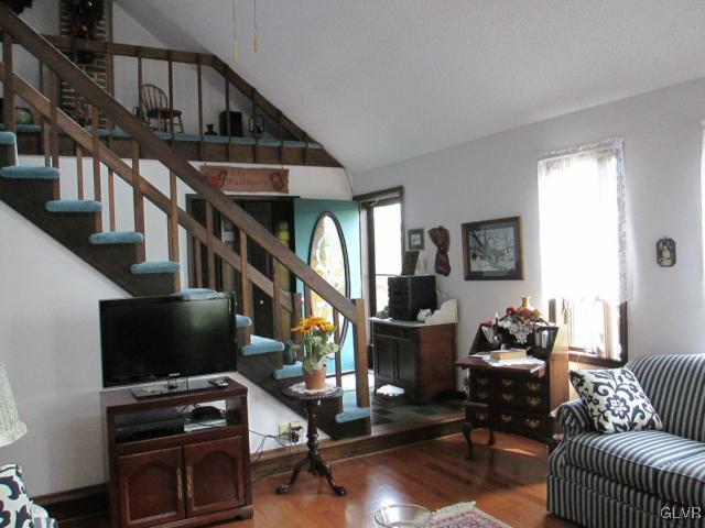 317 Filetown Road Nazareth, PA 18064 - Photo 7 of 37 a living room with furniture and a flat screen tv