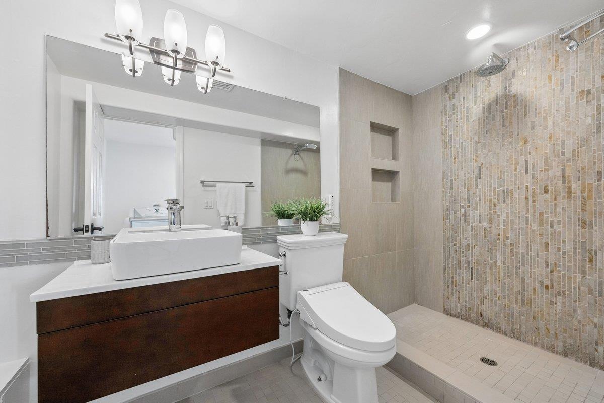 170 Beachview Avenue Pacifica, CA 94044 - Photo 68 of 85 a bathroom with a sink a toilet and shower