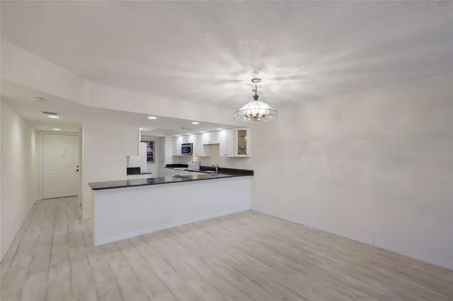 a view of a livingroom with a dishwasher