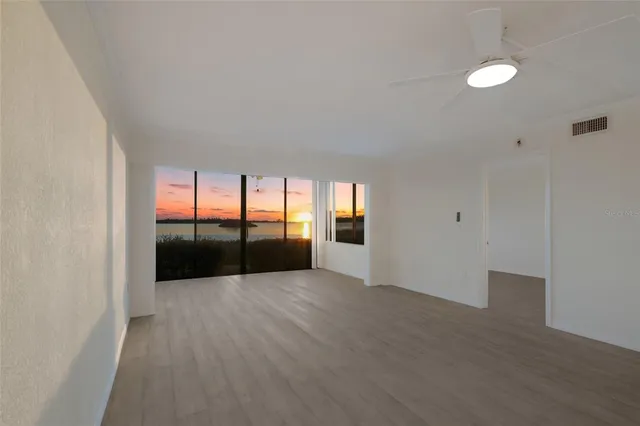a view of an empty room with window