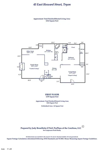 $1,575 | 43 East Howard Street, Tryon, NC 28782