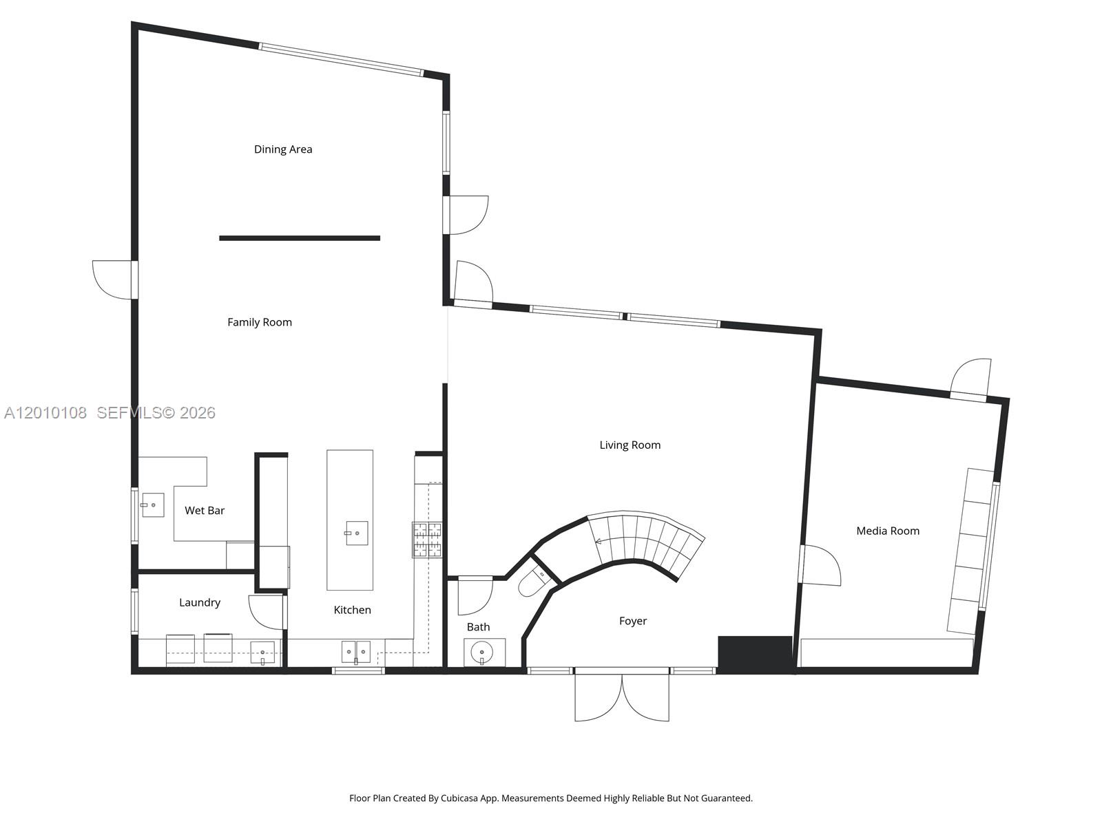 690 Warren Lane Key Biscayne, FL 33149 - Photo 38 of 39 a picture of floor plan