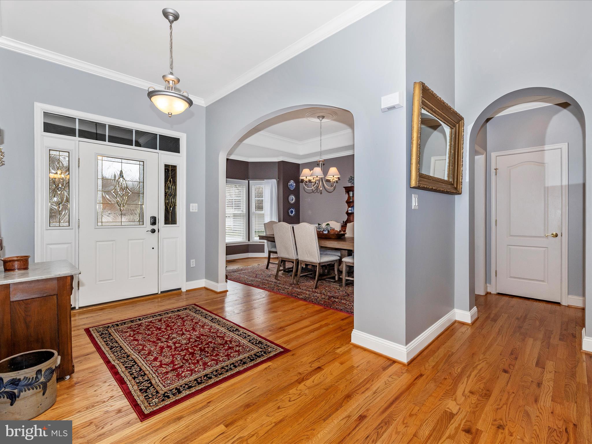 2661 Monocacy Ford Road Frederick, MD 21701 - Photo 3 of 52 a view of livingroom with hardwood floor and a ceiling fan