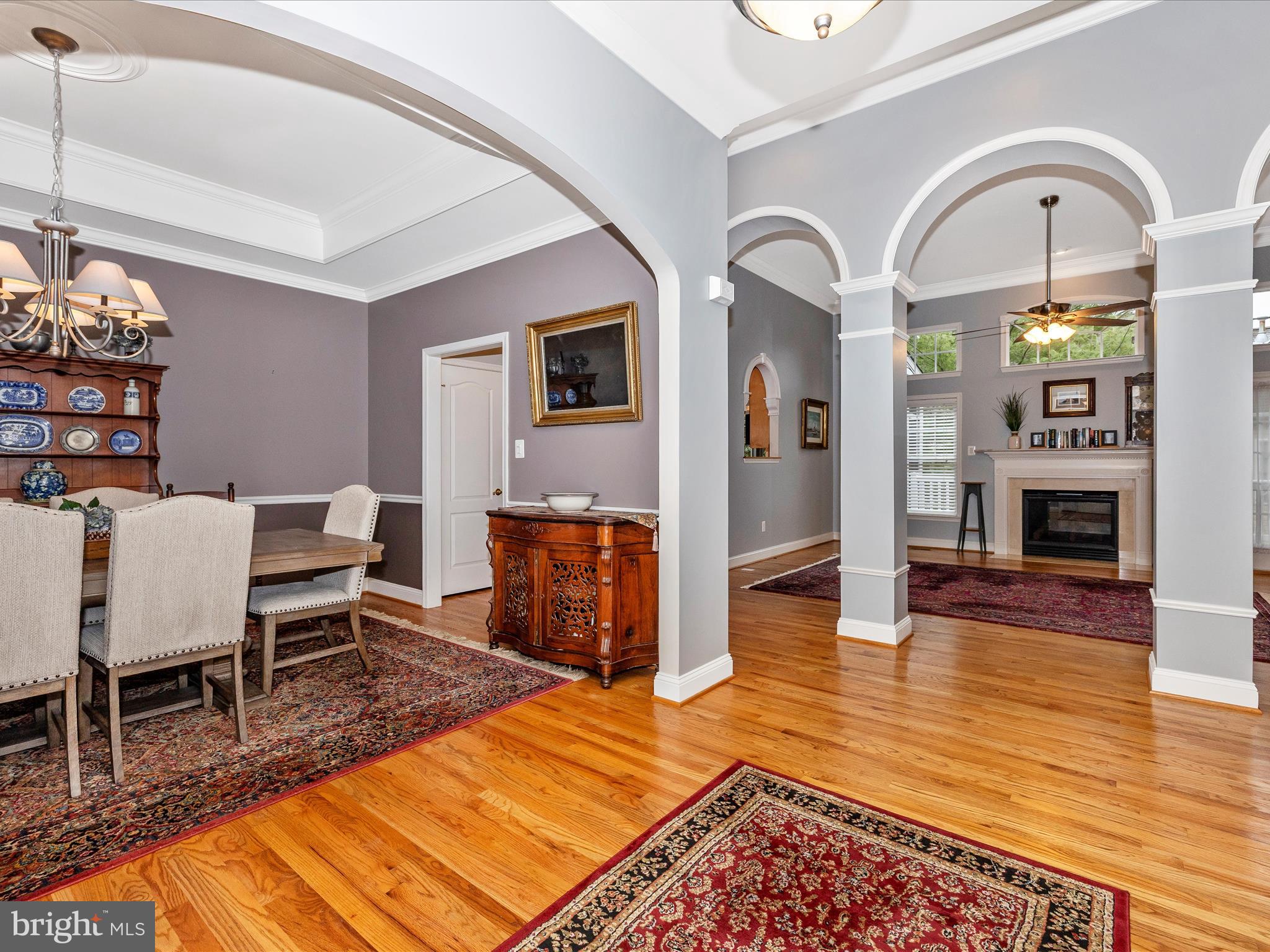 2661 Monocacy Ford Road Frederick, MD 21701 - Photo 5 of 52 a living room with furniture a dining table and wooden floor