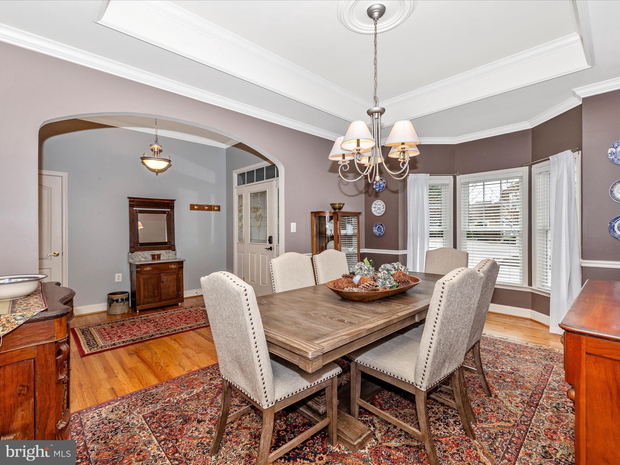 2661 Monocacy Ford Road Frederick, MD 21701 - Photo 8 of 52 a dining room with furniture a chandelier and window