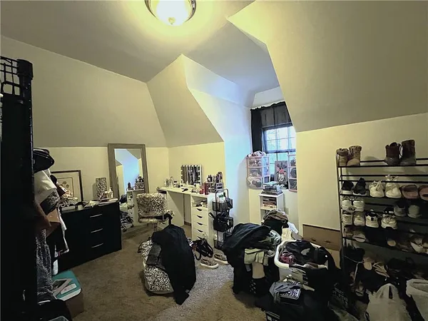 a room with gym equipment