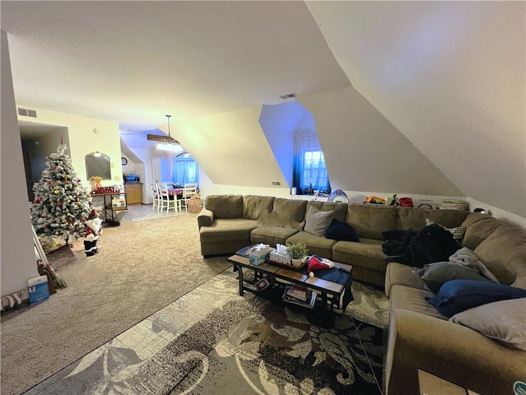 304 Rhodes Place New Castle, PA 16101 - Photo 7 of 31 a living room with furniture and a couch