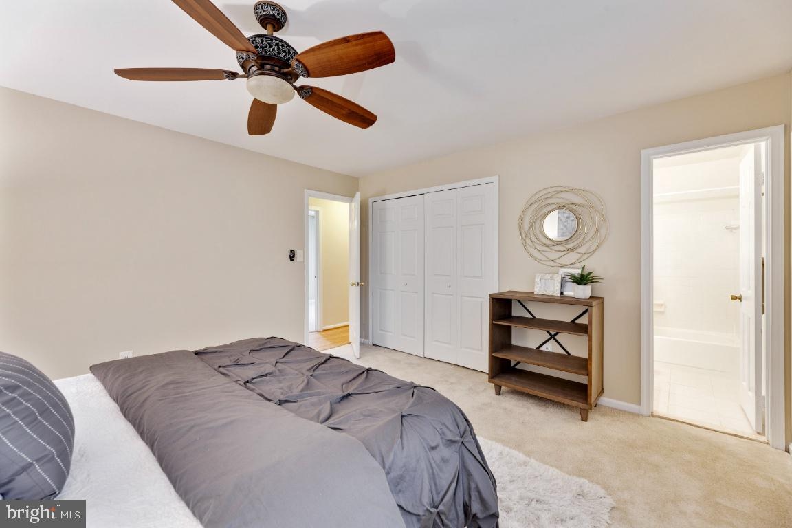 9944 Murnane Street Vienna, VA 22181 - Photo 23 of 42 Master bedroom with en suite bath