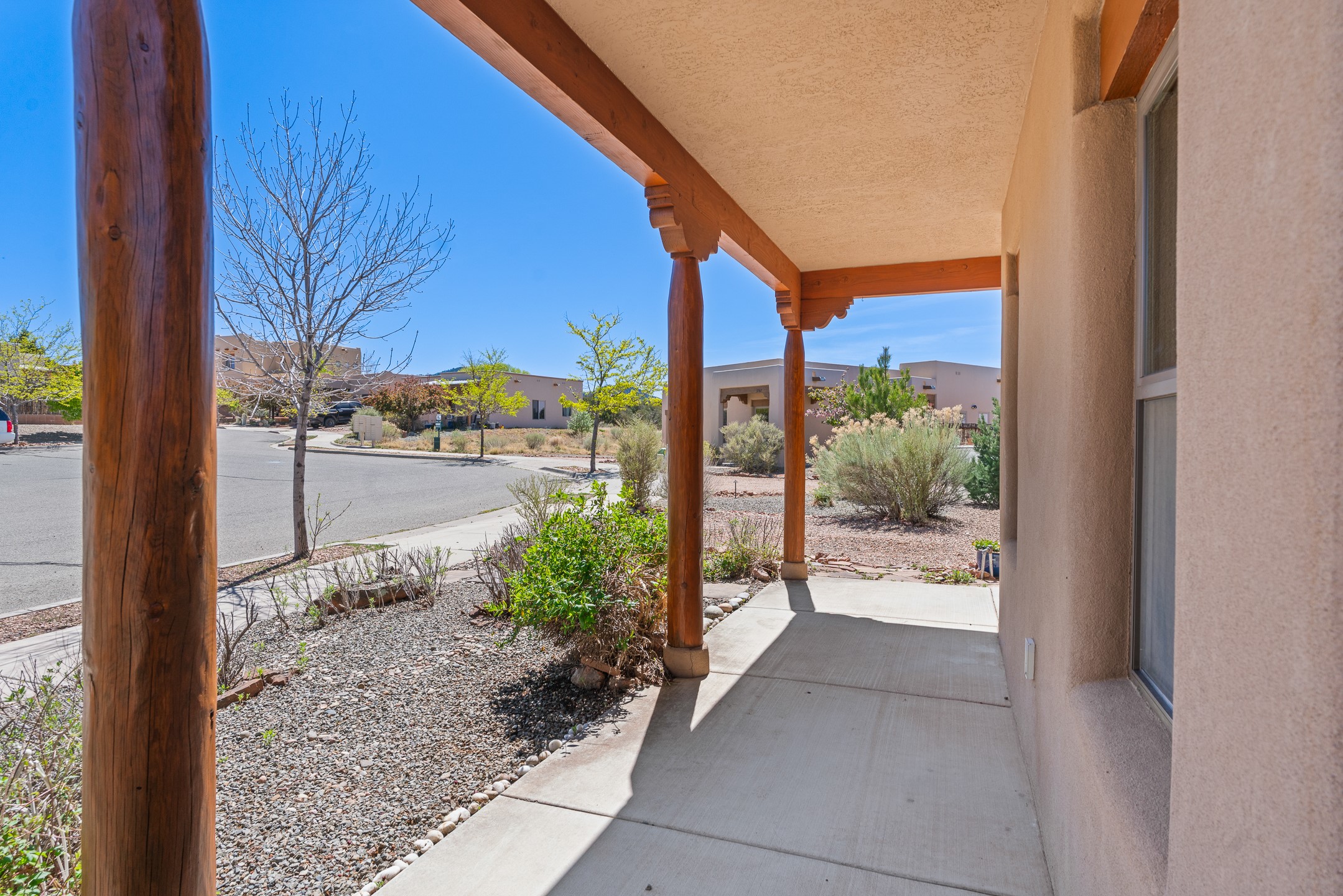 3754 Valmora Road Santa Fe, NM 87505 - Photo 4 of 22 Front portal
