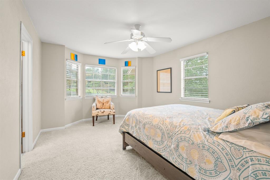 664 Lake Point Loop Pottsboro, TX 75076 - Photo 19 of 40 a bedroom with a bed and window
