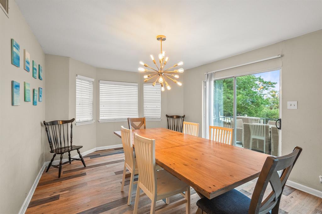 664 Lake Point Loop Pottsboro, TX 75076 - Photo 9 of 40 a view of a dining room with furniture window and outside view